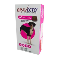 Фото Бравекто для собак 40 - 56 кг таблетки жевательные 1400мг (очень крупных пород) ГЕРМАНИЯ! №1