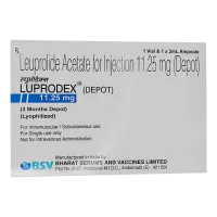 Фото Лейпрорелин (Люкрин депо аналог, Элигард аналог) 11.25 мг :: Luprodex лиофил. для приг. р-ра для п/к введ. №1