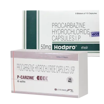 Натулан Прокарбазин (Hodpro, Natulan, P Carzine) капсулы 50мг 50шт