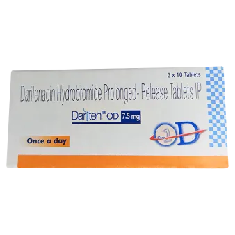 Дарифенацин (аналог Энаблекс) Dariten таб. 7.5мг №30