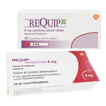 Реквип Модутаб таблетки 8мг 28штук