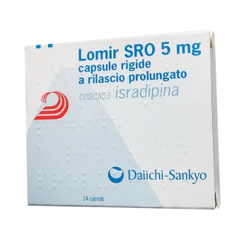 Ломир SRO (Исрадипин) капсулы 5мг №14