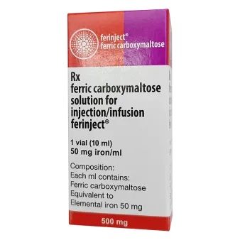 Феринжект (Феринджект) Железа карбоксимальтозат 500мг :: Ferinject раствор для в/в 50мг/мл 10мл фл. №1