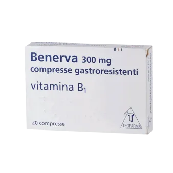 Бенерва витамин В1 в таблетках 300мг №20